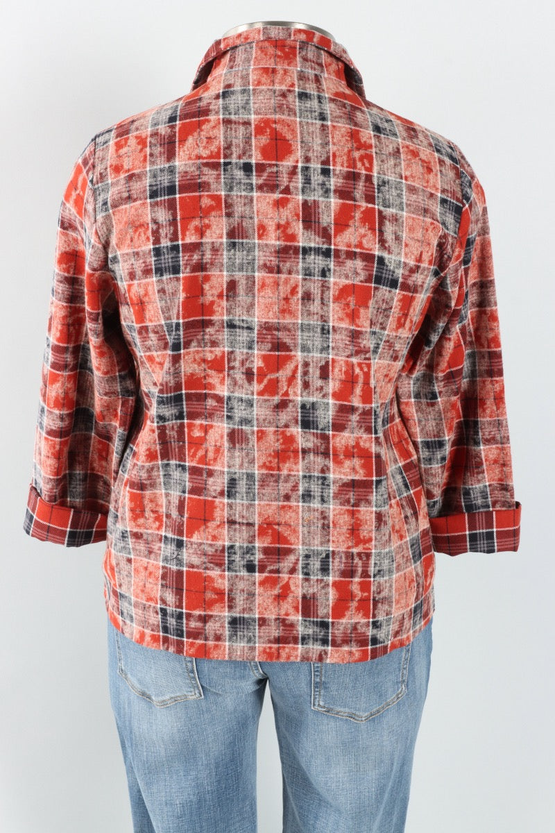 Dusty Flannel - Red