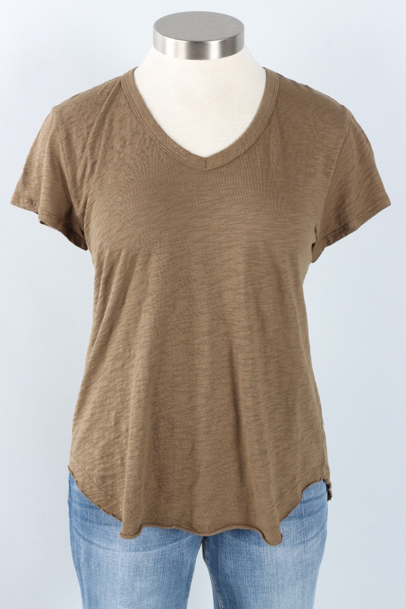 V-Neck Tee - Fern