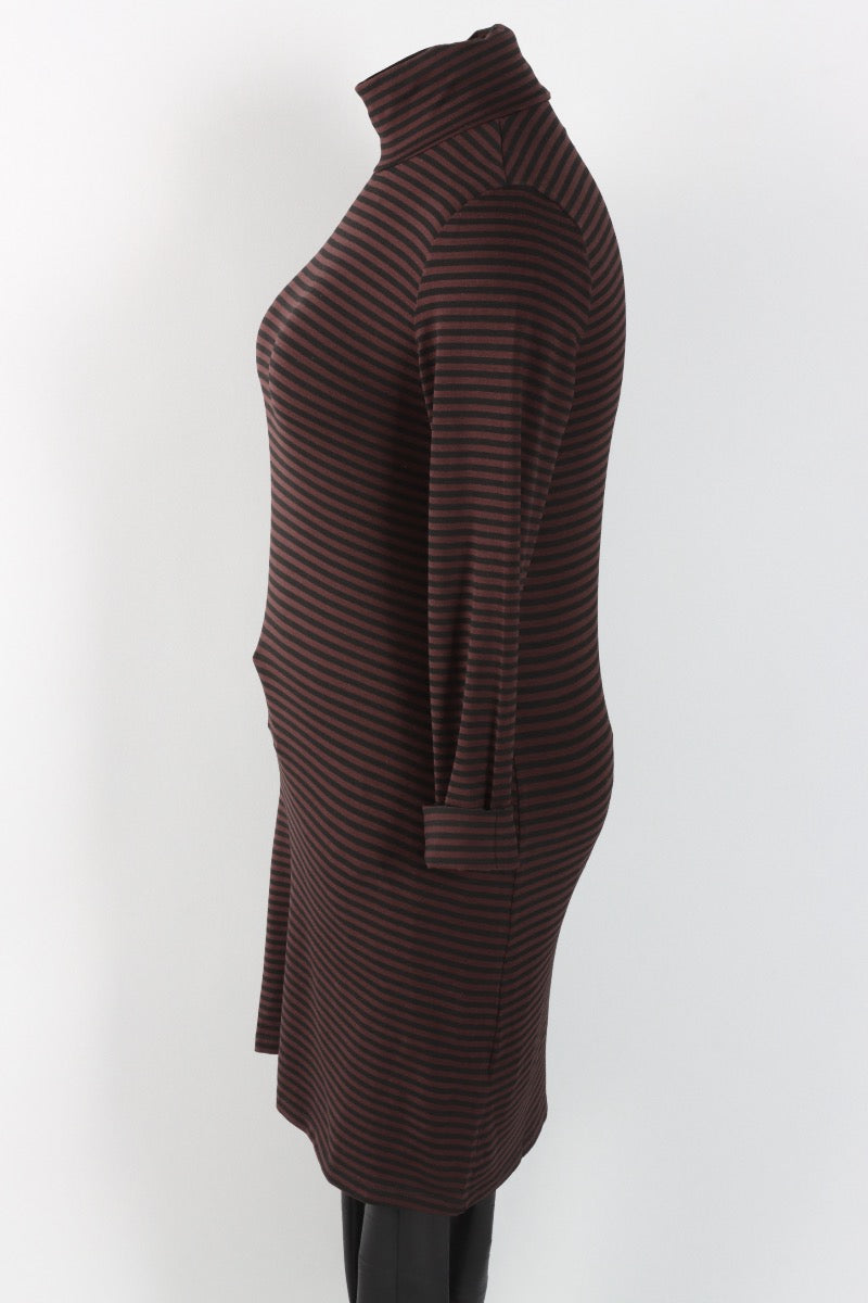 Urban Long Turtleneck - Brown