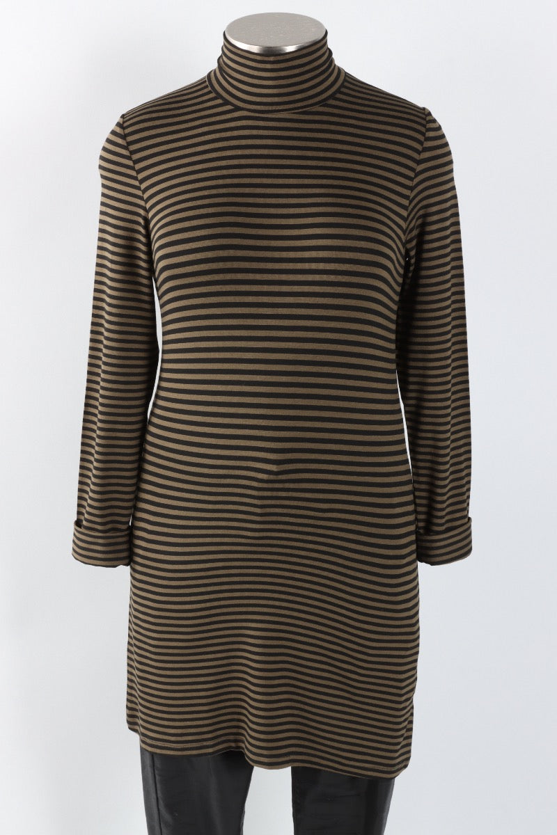 Urban Long Turtleneck - Khaki