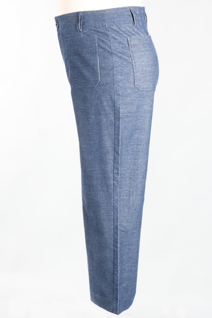 Patch Pocket Pant - Indigo Corduroy