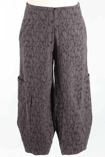 Digby Pant - Iron Monoco Brocade