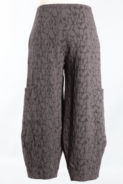Digby Pant - Iron Monoco Brocade