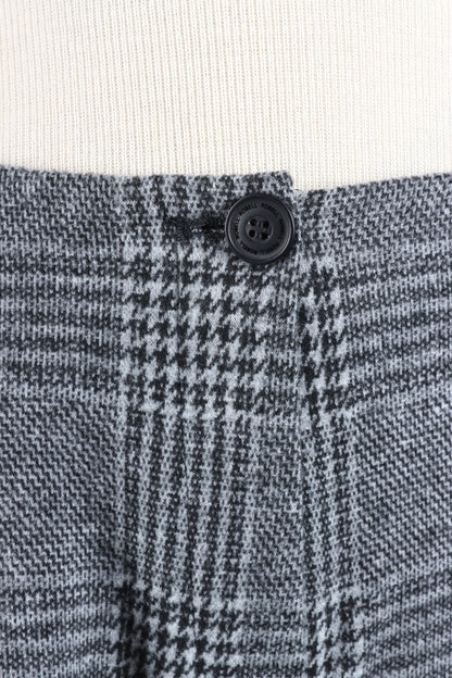 Lilly Trousers - Grey Plaid