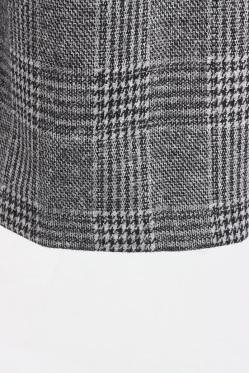 Lilly Trousers - Grey Plaid