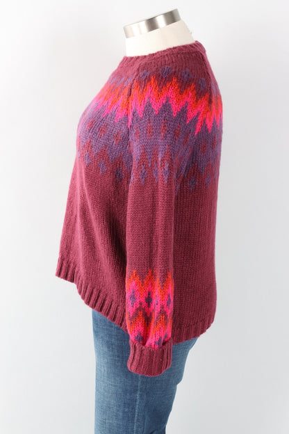 Jaxon Fair Isle - Plum