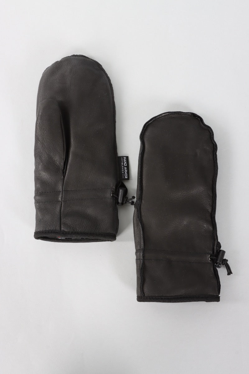 Leather Mitten - Chocolate