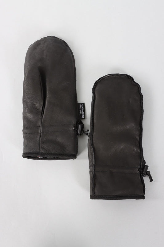 Leather Mitten - Chocolate