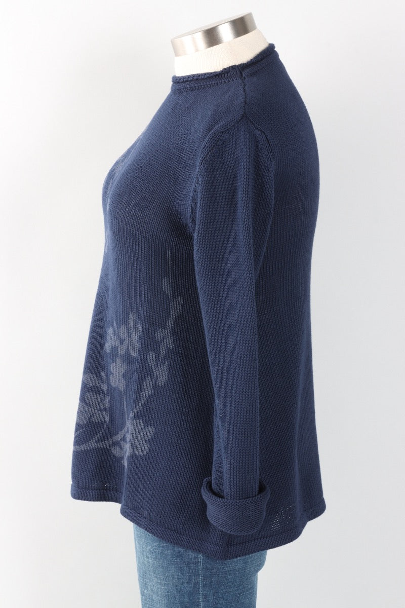 Branches Sweater - Navy