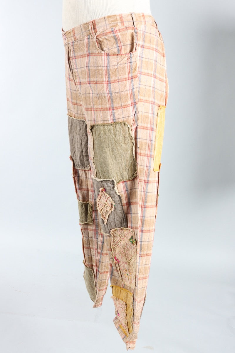 Traveling On Pant - Patched Together