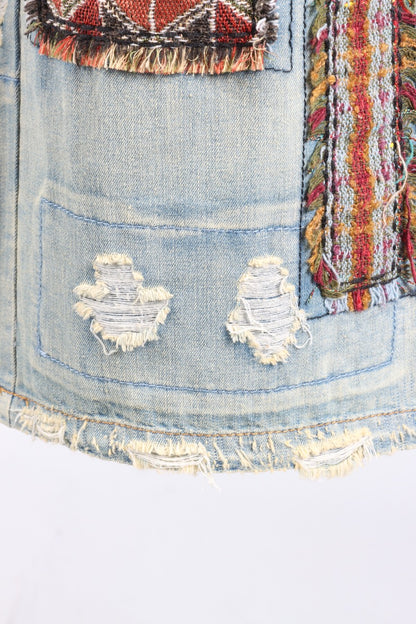 Peace & Love Jean - Patched