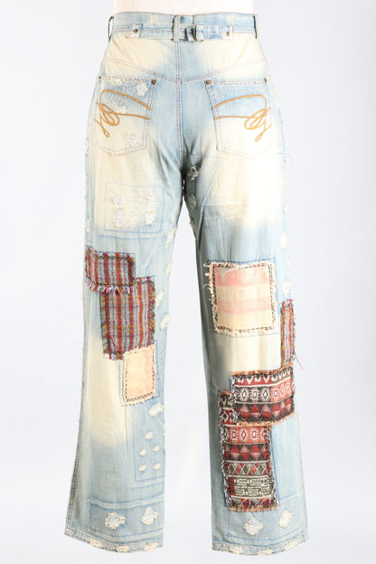 Peace & Love Jean - Patched