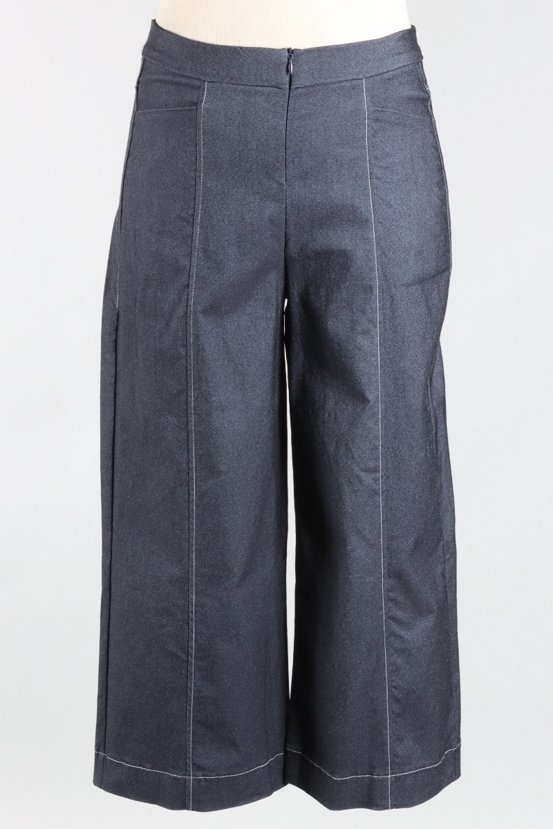 Davis Pant - Chambray Contrast