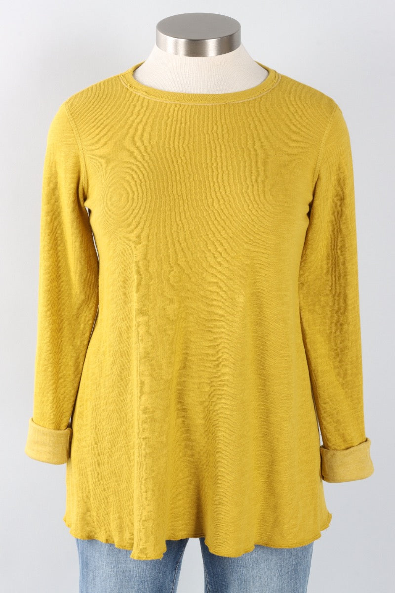 Original A-Line Tunic - Mustard Green