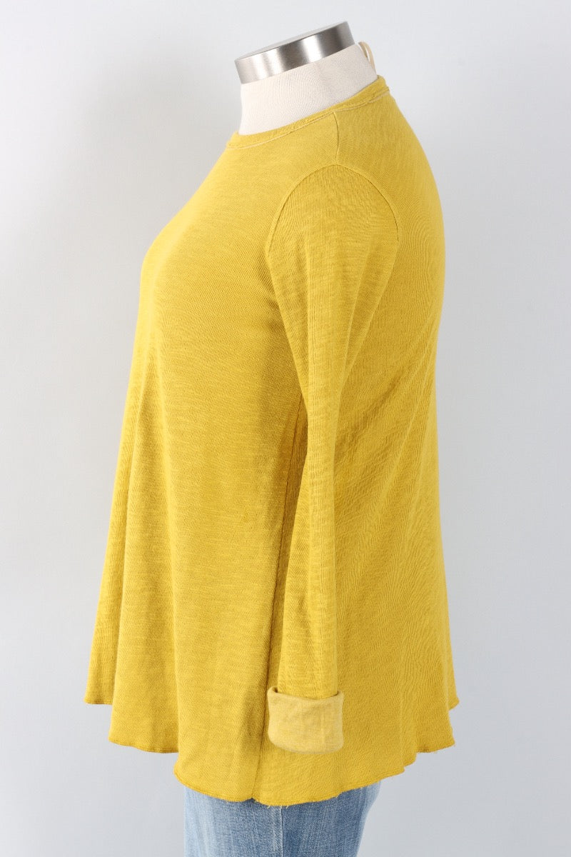 Original A-Line Tunic - Mustard Green