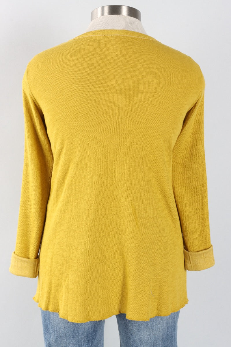 Original A-Line Tunic - Mustard Green