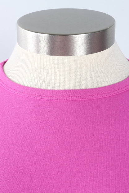 Stretch Knit A-Line Tunic - Very Berry