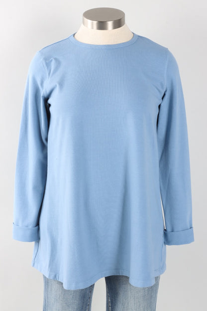 Stretch Knit A-Line Tunic - Reflection