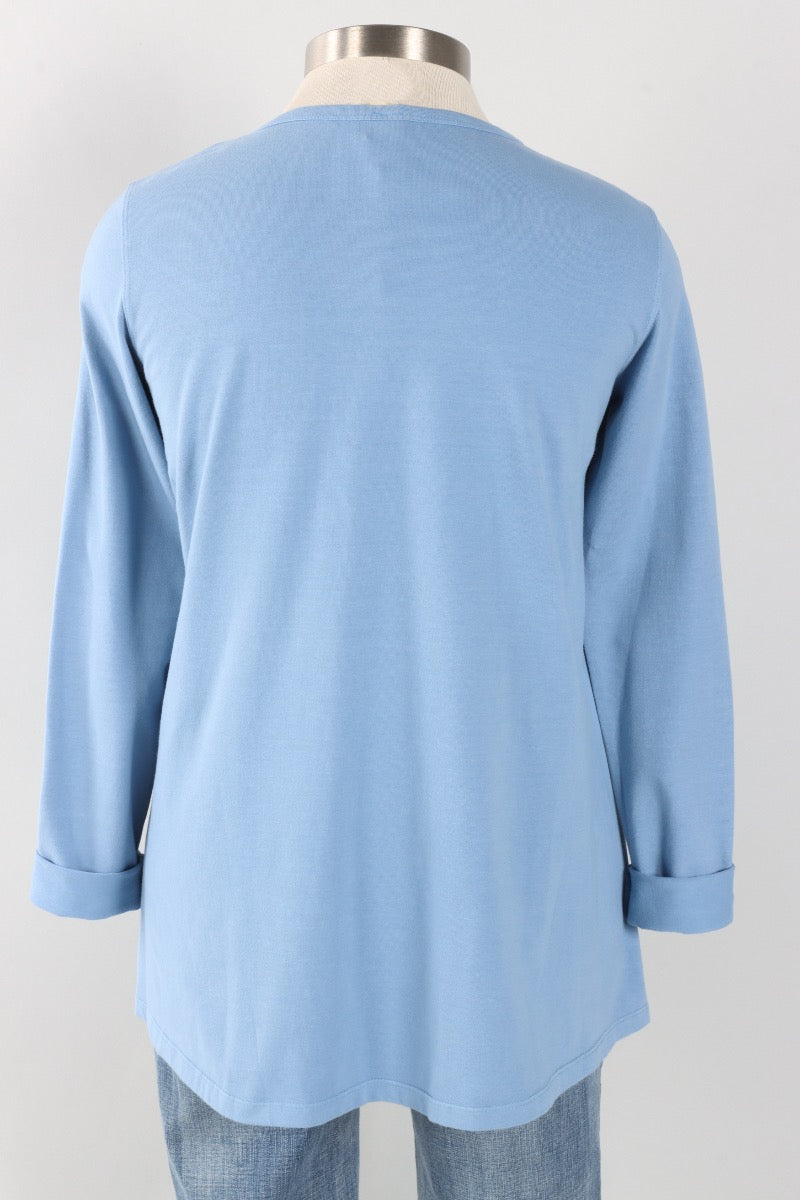 Stretch Knit A-Line Tunic - Reflection