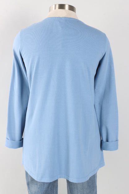 Stretch Knit A-Line Tunic - Reflection