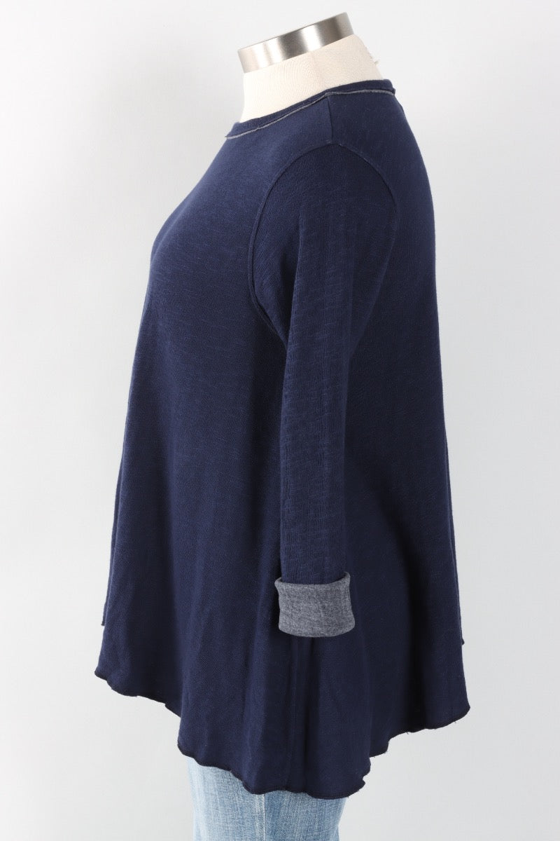 Original Longer Angel Tee - Indigo