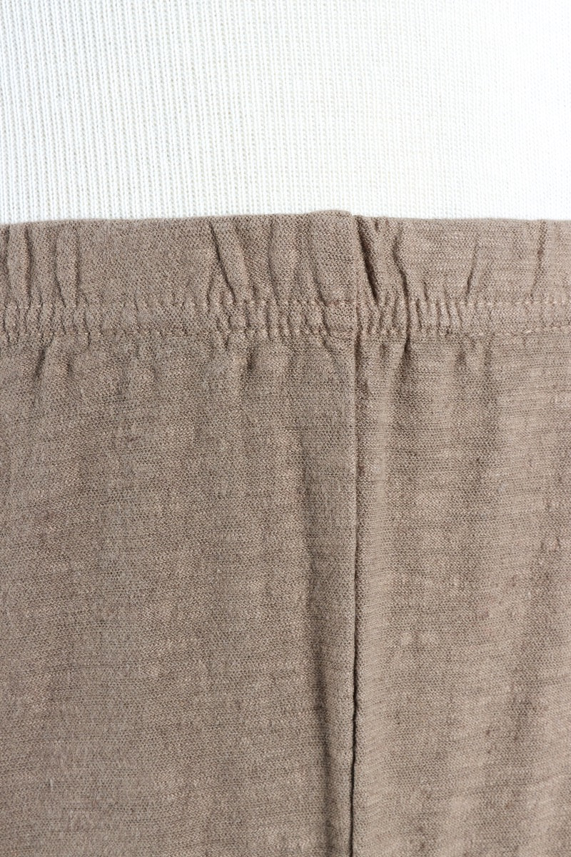 Darted Crop Pant - Coconut