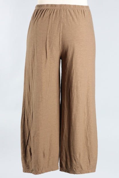 Darted Crop Pant - Coconut