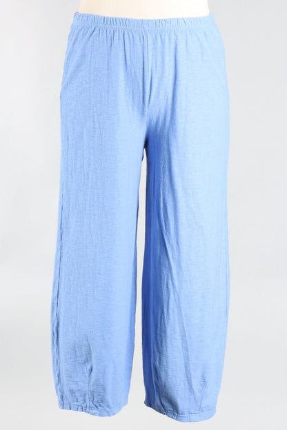Darted Crop Pant - Forget-me-not