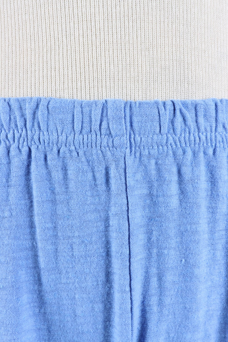 Darted Crop Pant - Forget-me-not