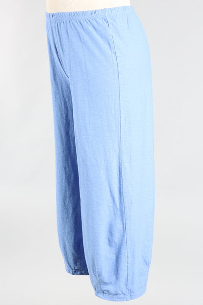 Darted Crop Pant - Forget-me-not