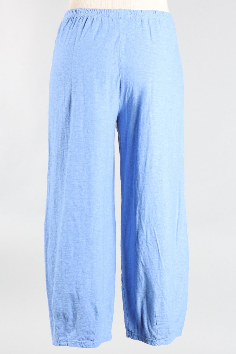Darted Crop Pant - Forget-me-not
