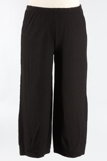 Darted Crop Pant - Black