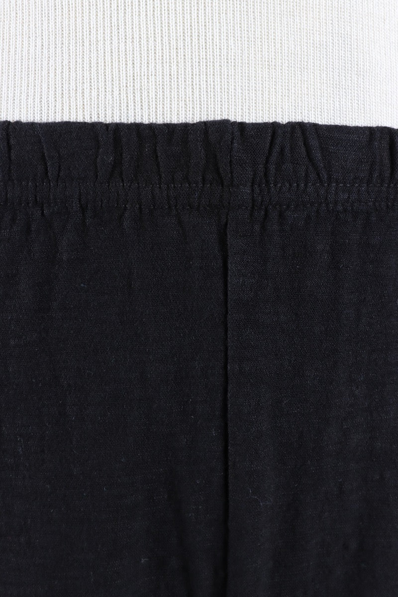 Darted Crop Pant - Black