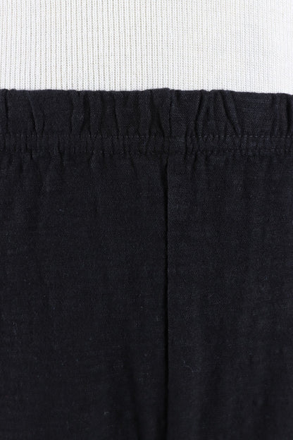 Darted Crop Pant - Black