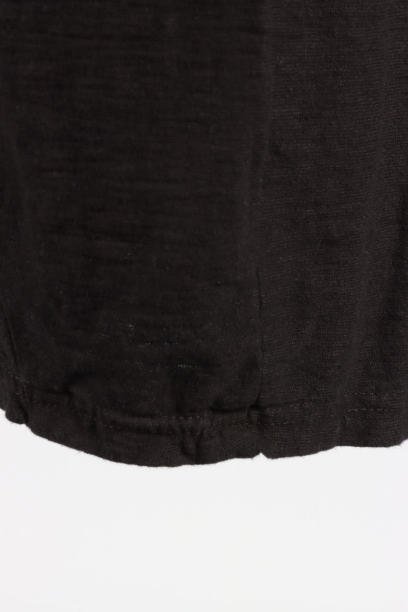 Darted Crop Pant - Black