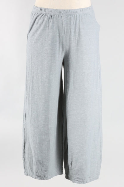Darted Crop Pant - Overcast