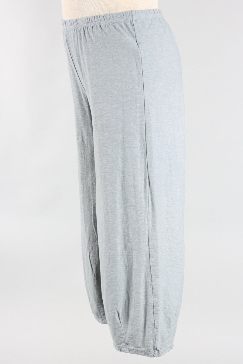 Darted Crop Pant - Overcast