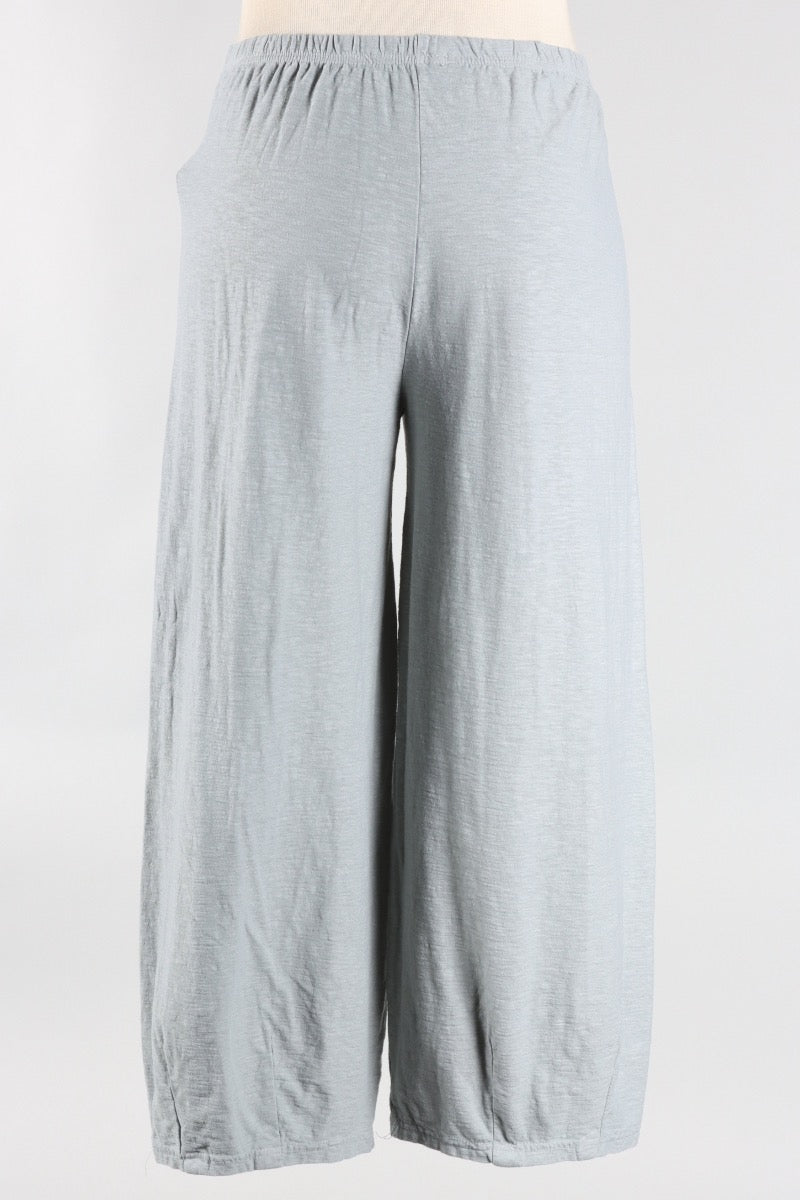 Darted Crop Pant - Overcast