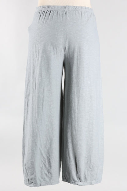 Darted Crop Pant - Overcast