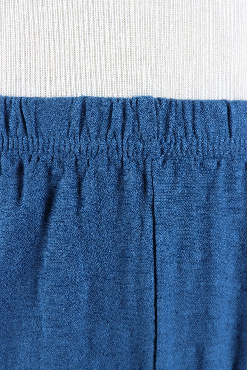 Darted Crop Pant - Naval