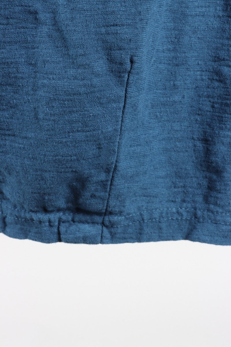 Darted Crop Pant - Naval