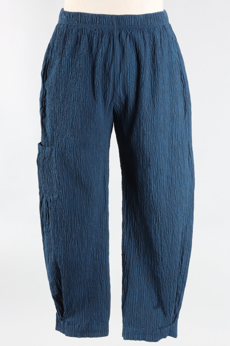 Cargo Pant - Naval Stripe Crinkle