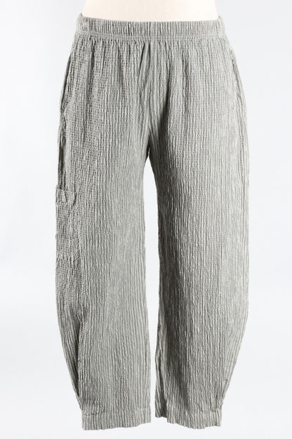 Cargo Pant - Overcast Stripe Crinkle