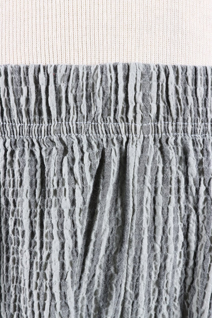 Cargo Pant - Overcast Stripe Crinkle