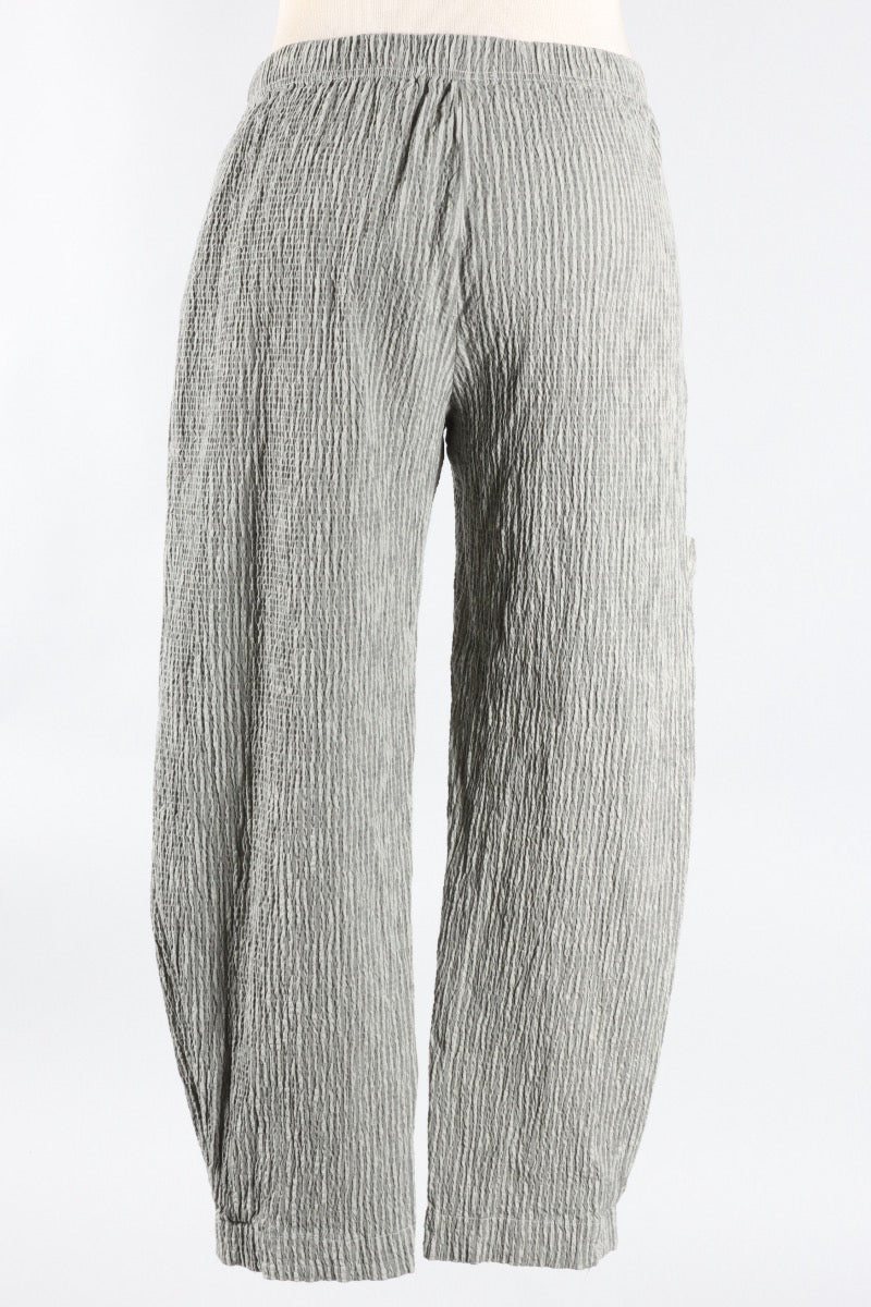 Cargo Pant - Overcast Stripe Crinkle