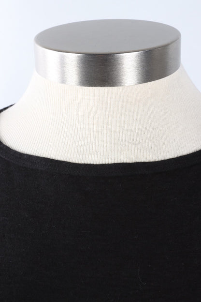 Elbow Sleeve Top - Black