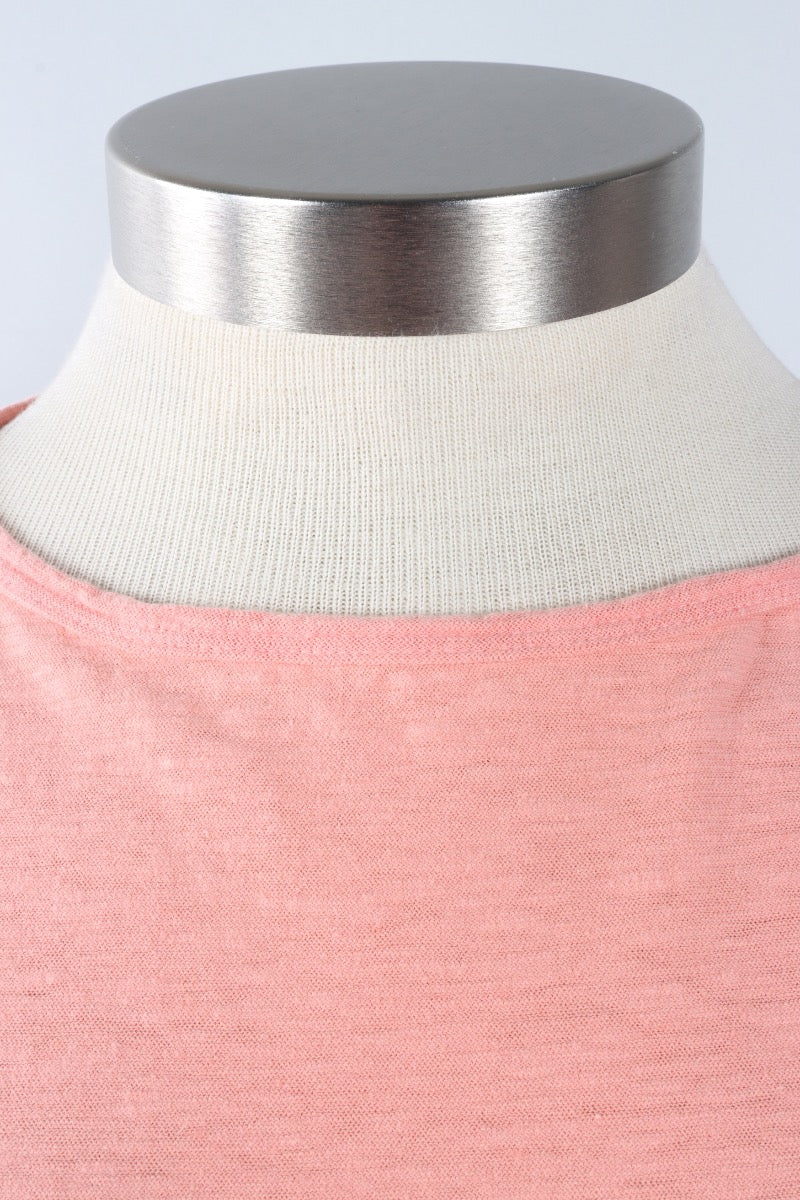 Elbow Sleeve Top - Coral Reef