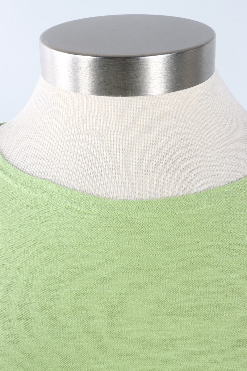 Lantern Sleeve Top - Verde