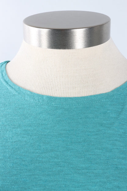 Lantern Sleeve Top - Riviera