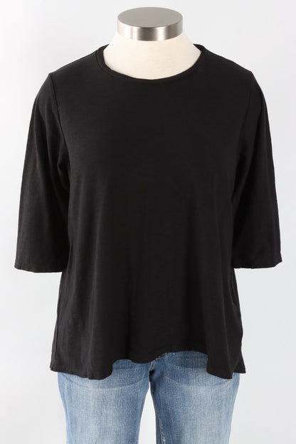 Fawbush's Only! Boxy Hi-Low Tee - Black